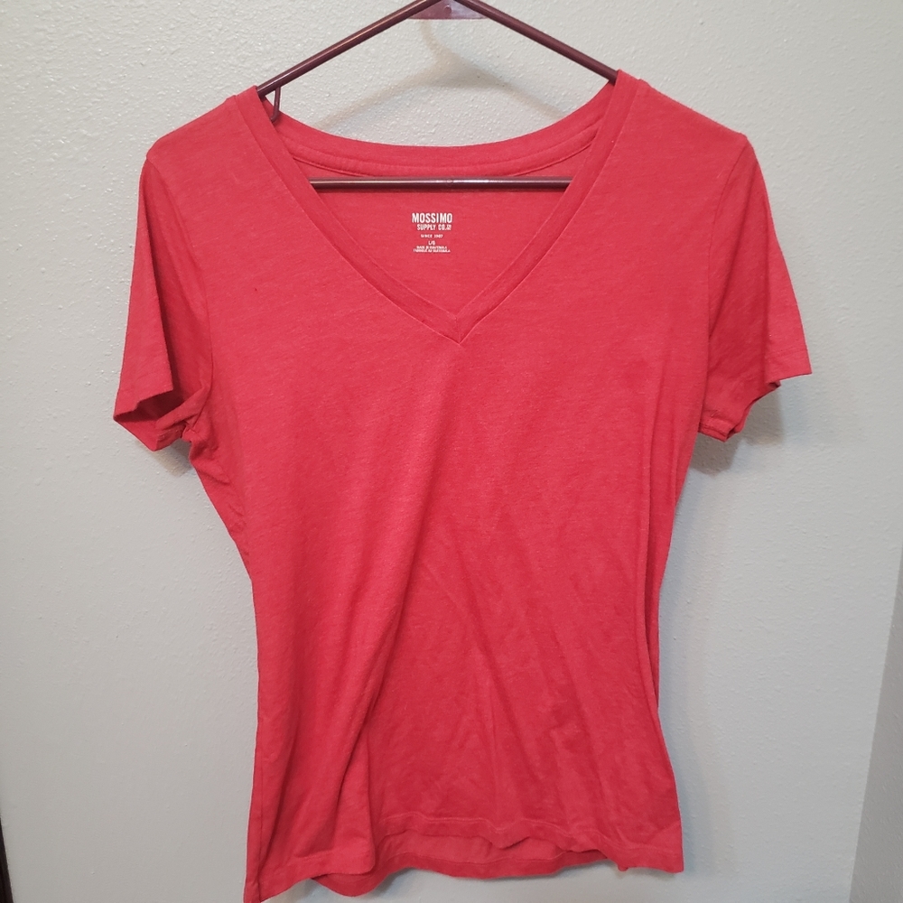 Red Mossimo junior large shirt